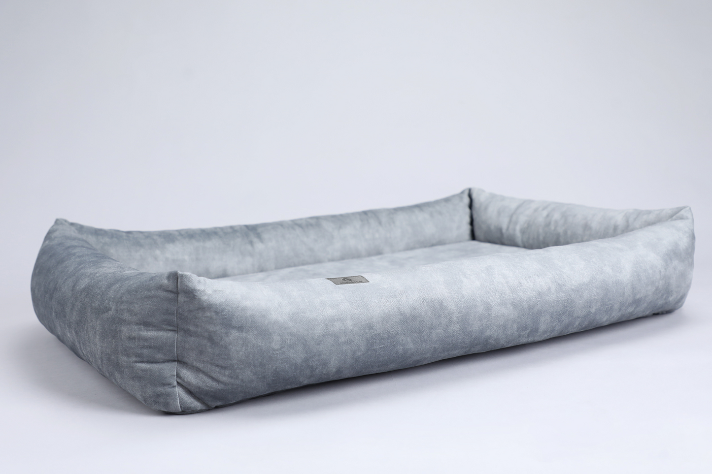 Dog bed with sides | 2-sided | METAL GREY | animalistus