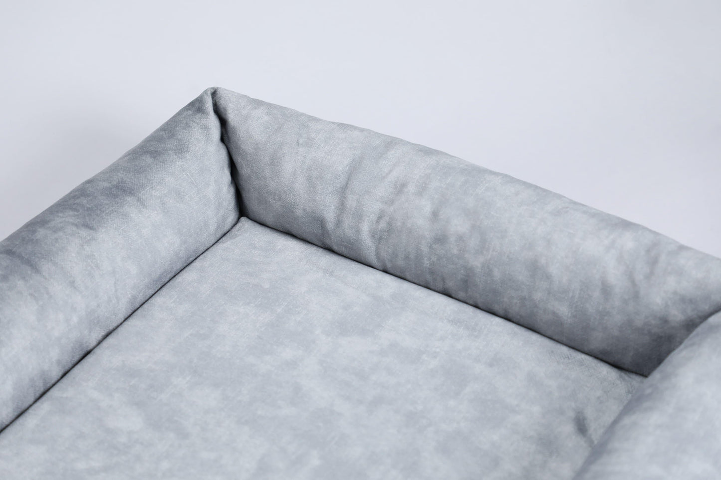 Dog bed with sides | 2-sided | METAL GREY | animalistus