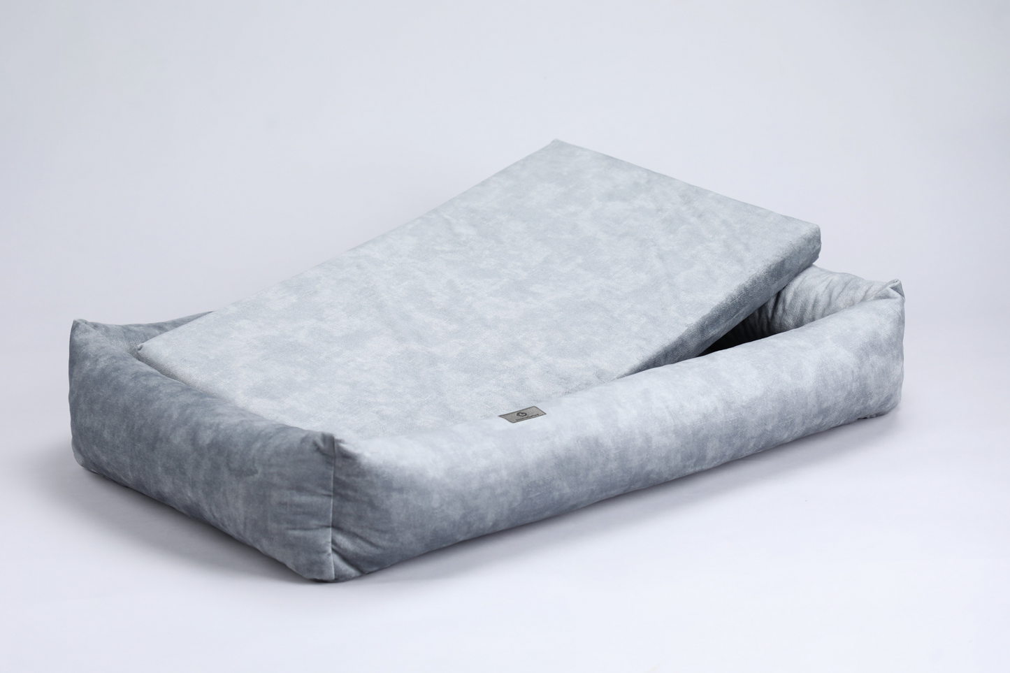 Dog bed with sides | 2-sided | METAL GREY | animalistus