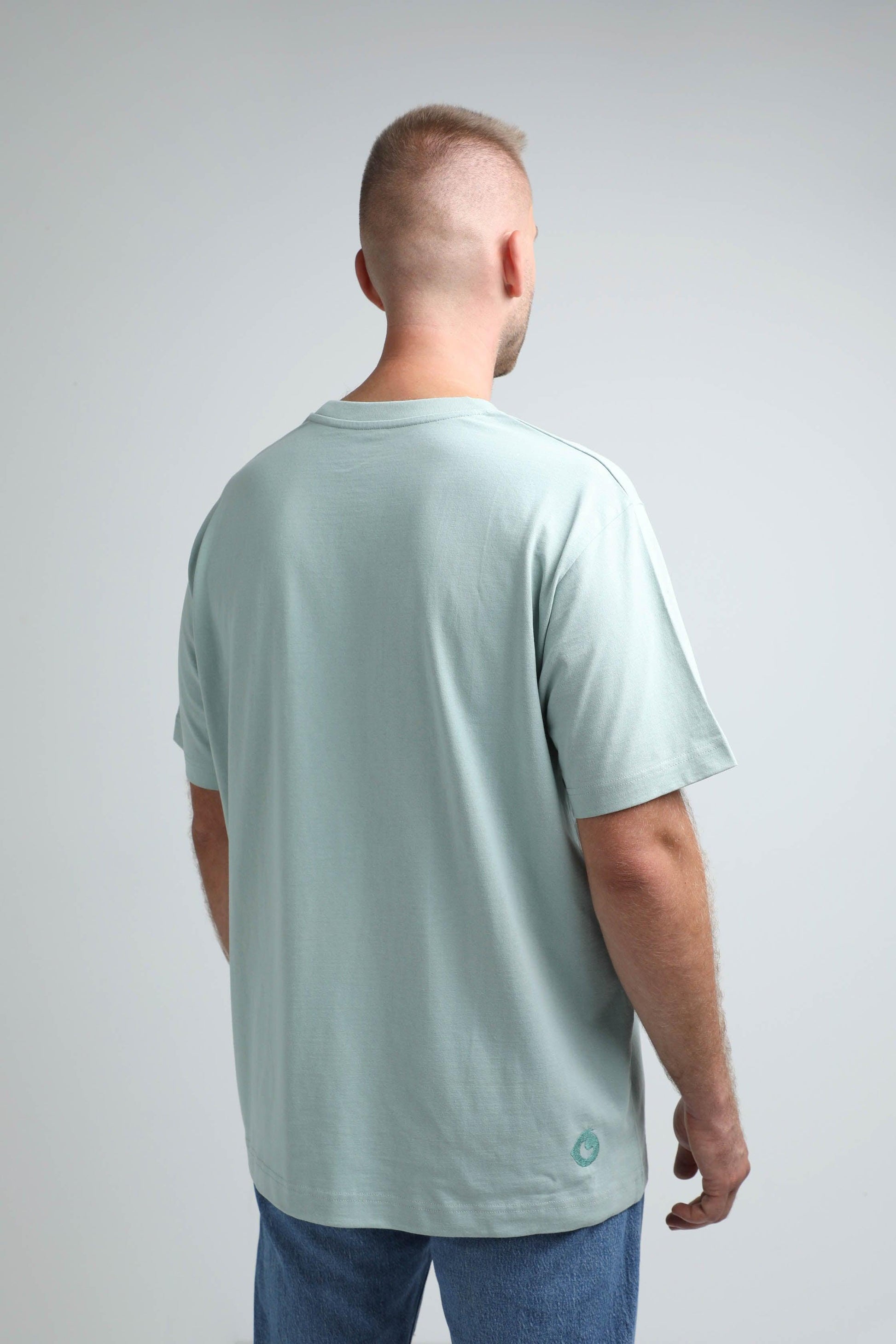 XL available only | Balance | Heavyweight T-Shirt with embroidered dog. Oversized | Unisex | animalistus