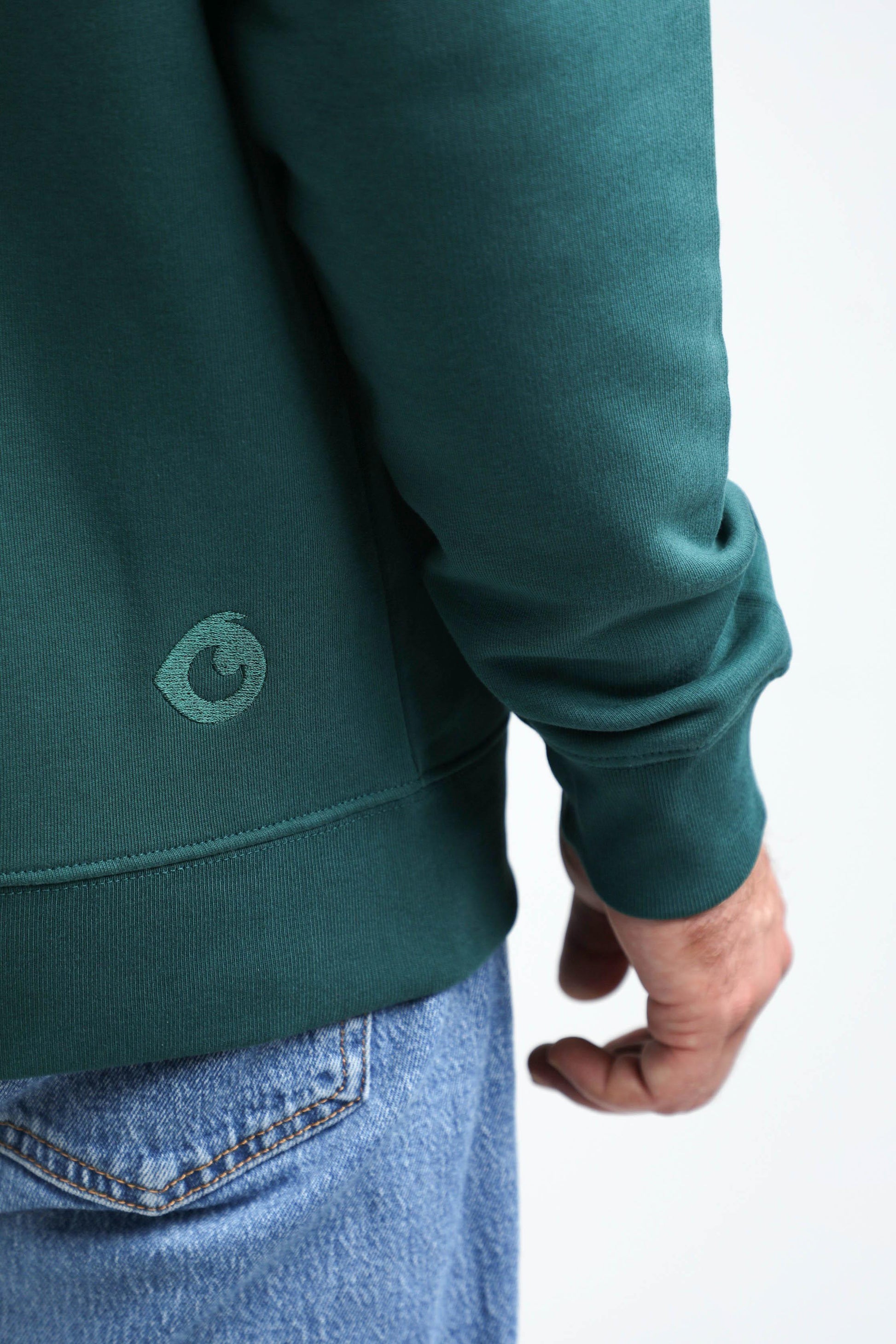 XL available only | Cat | Hoodie with embroidered cat. Regular fit | Unisex | animalistus