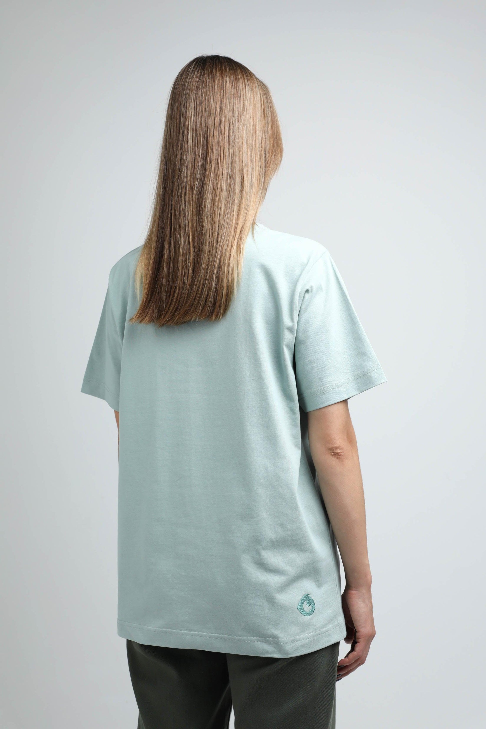 XL available only | Balance | Heavyweight T-Shirt with embroidered dog. Oversized | Unisex | animalistus