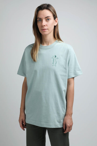 XL available only | Balance | Heavyweight T-Shirt with embroidered dog. Oversized | Unisex | animalistus