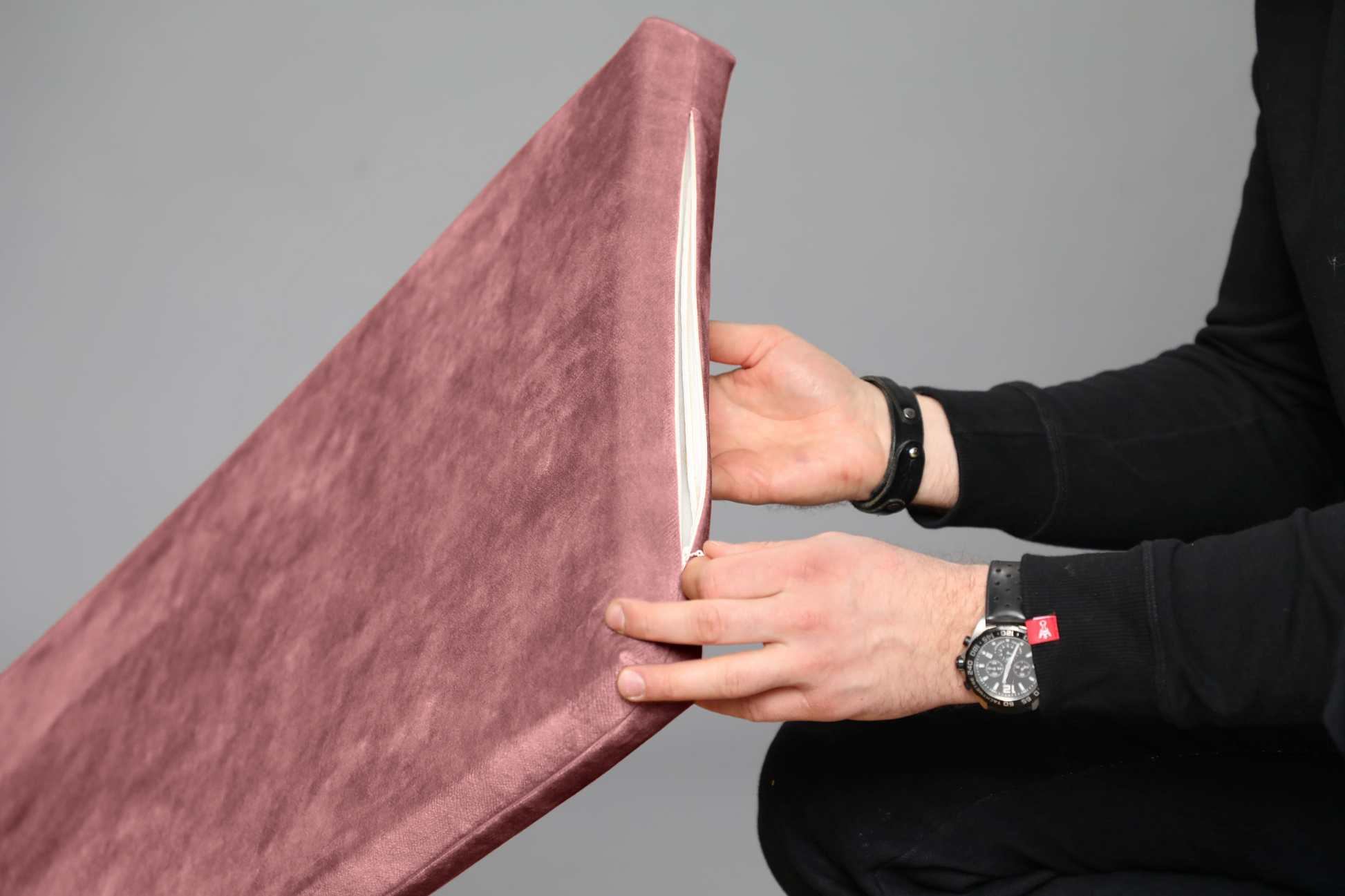 Dog bed with sides | 2-sided | TERRACOTTA | animalistus