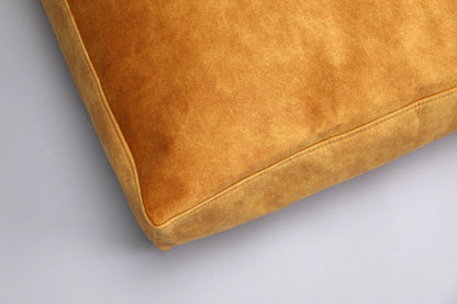 Dog cushion bed | LuxSoft | 2-sided | AMBER YELLOW | animalistus