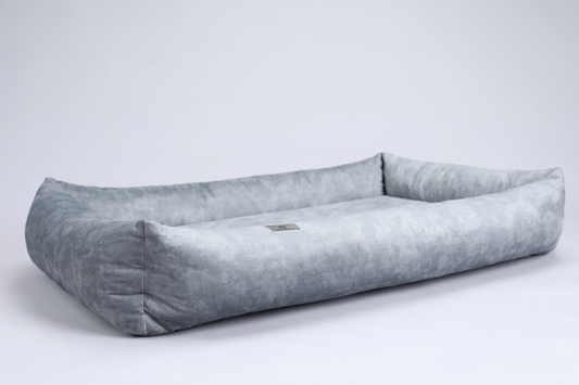 Dog bed with sides | 2-sided | METAL GREY | animalistus