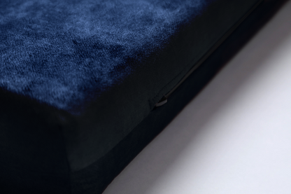 Dog's own bedroom bed | Extra comfort & support | 2-sided | ROYAL BLUE
