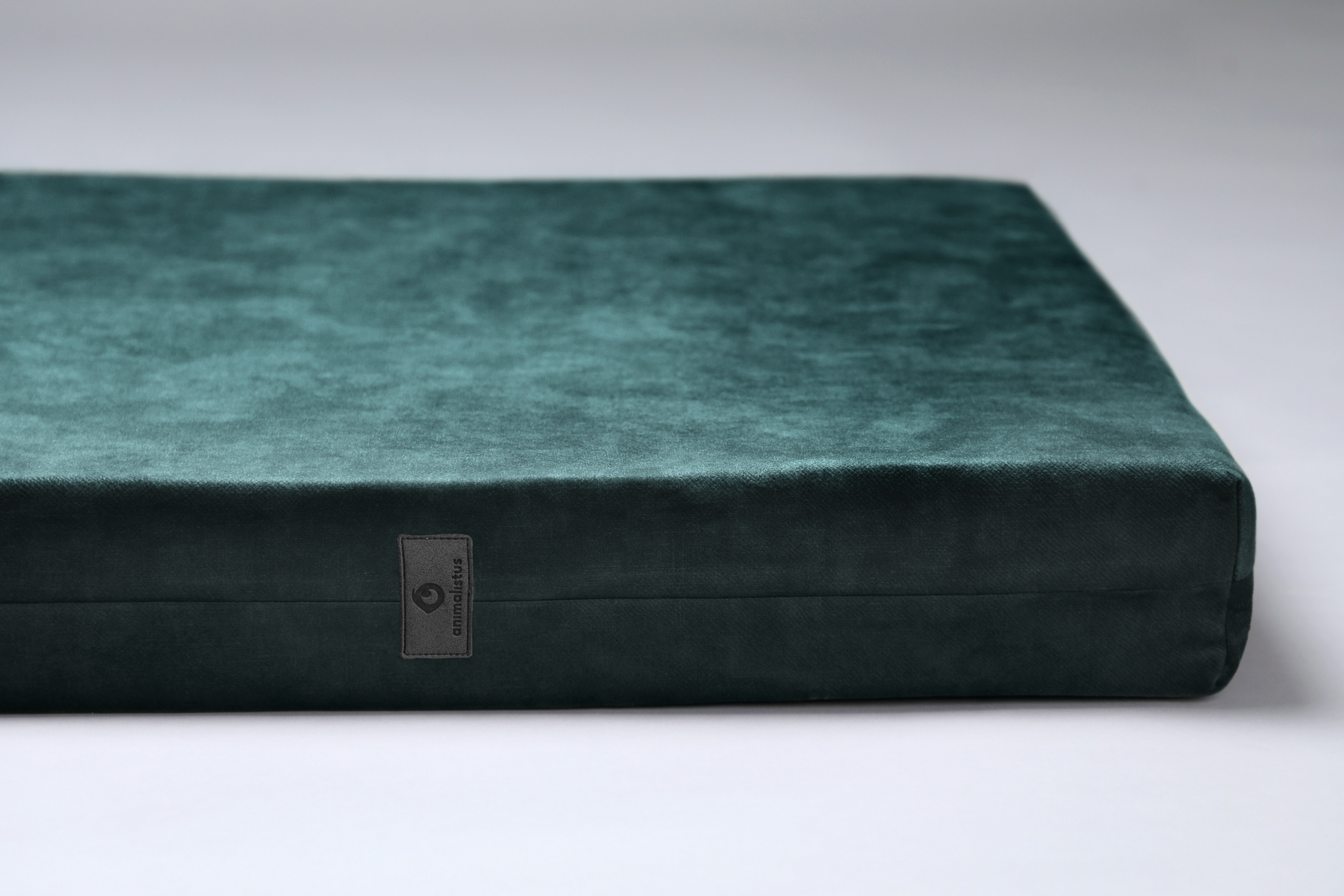 Dog's bedroom bed | ComfySupport+ | 2-sided | EMERALD GREEN | animalistus