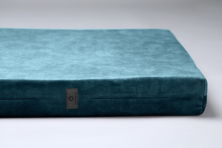 Dog's bedroom bed | ComfySupport+ | 2-sided | OCEAN GREEN | animalistus