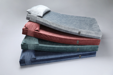 Dog's bedroom bed | ComfySupport+ | 2-sided | OCEAN GREEN | animalistus