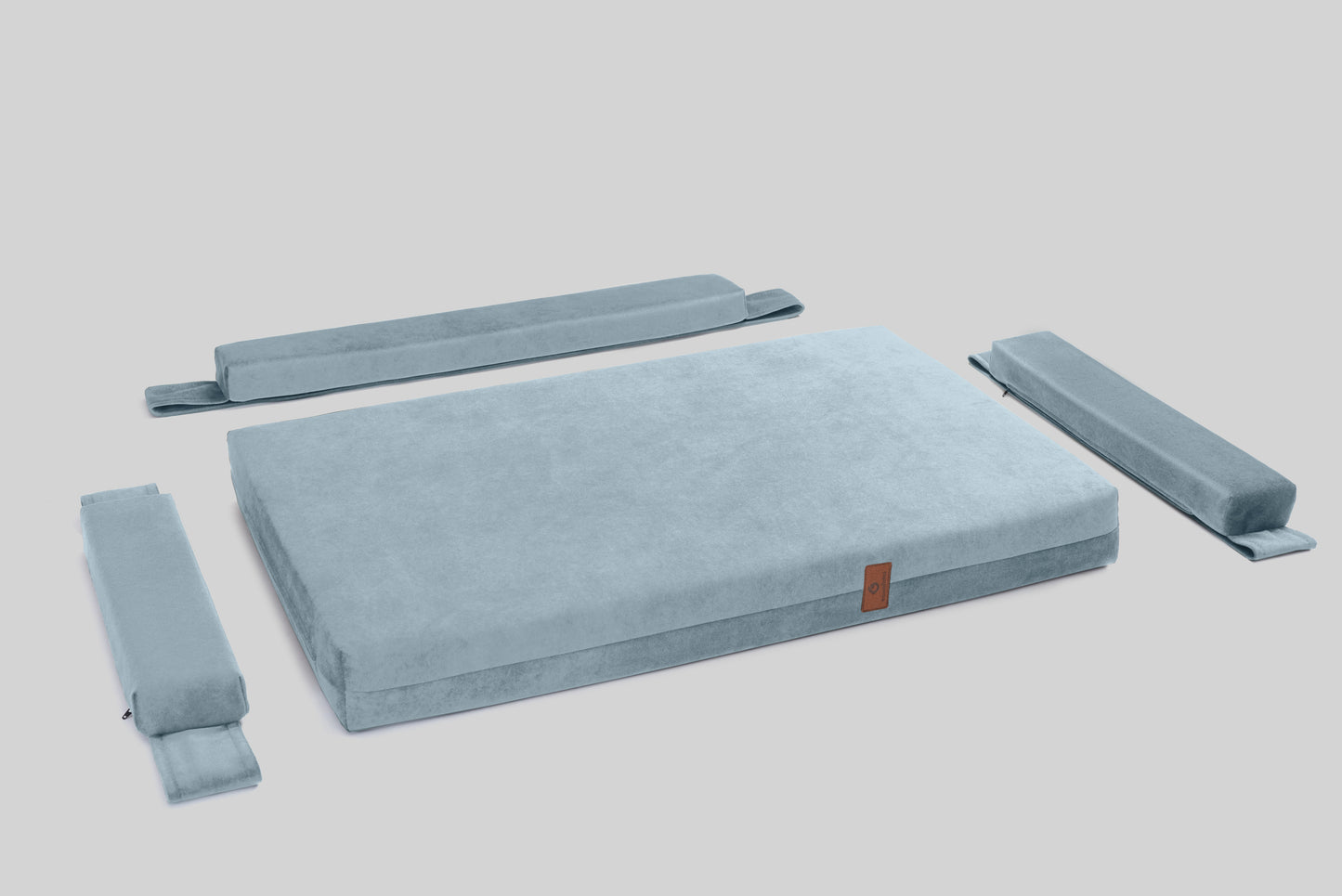 Transformer dog bed | ComfySupport+ | 2-sided | ICE BLUE | animalistus