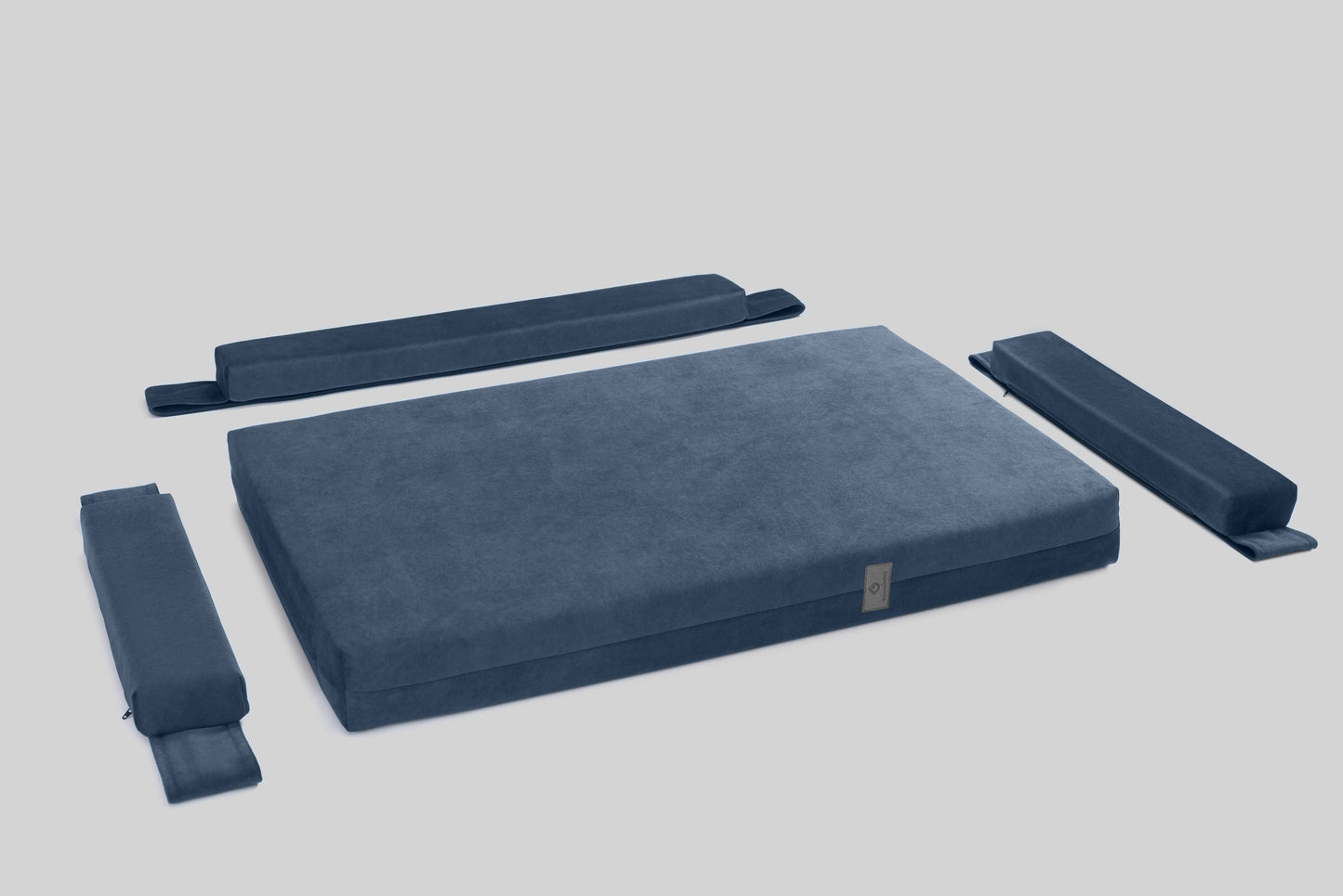 Transformer dog bed | ComfySupport+ | 2-sided | SAPPHIRE BLUE | animalistus