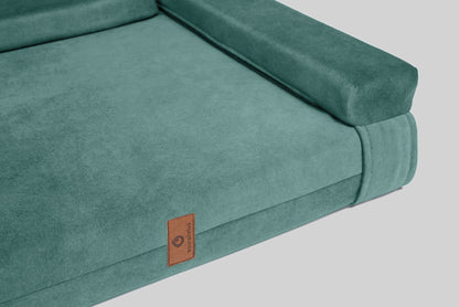 Transformer dog bed | ComfySupport+ | 2-sided | MINT GREEN | animalistus