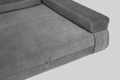 Transformer dog bed | ComfySupport+ | 2-sided | FOG GREY | animalistus