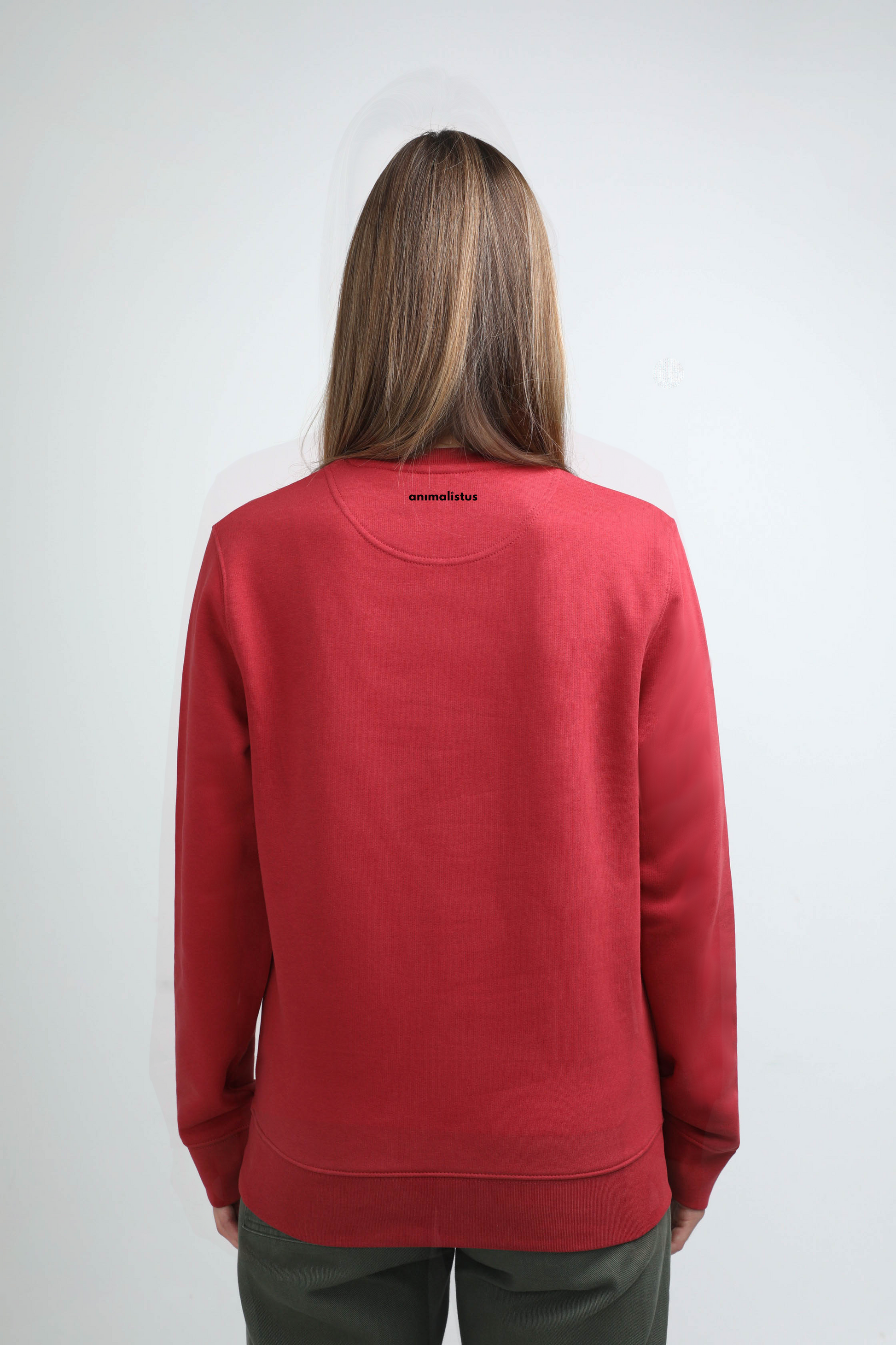 Royal dogs | Crew neck sweatshirt with dogs. Regular fit | Unisex - premium dog goods handmade in Europe by animalistus
