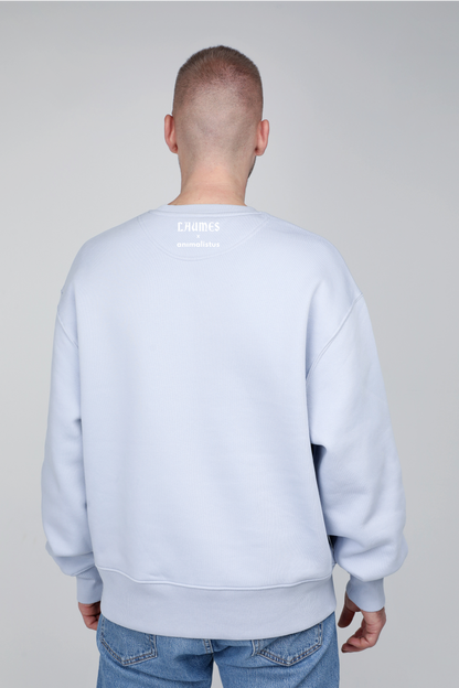 Laumės x animalistus | Crew neck sweatshirt with dog. Oversize fit | Unisex | animalistus