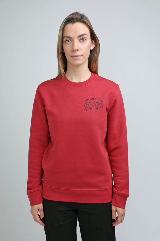 Know your retriever | Crew neck sweatshirt with embroidered dogs. Regular fit | Unisex | animalistus