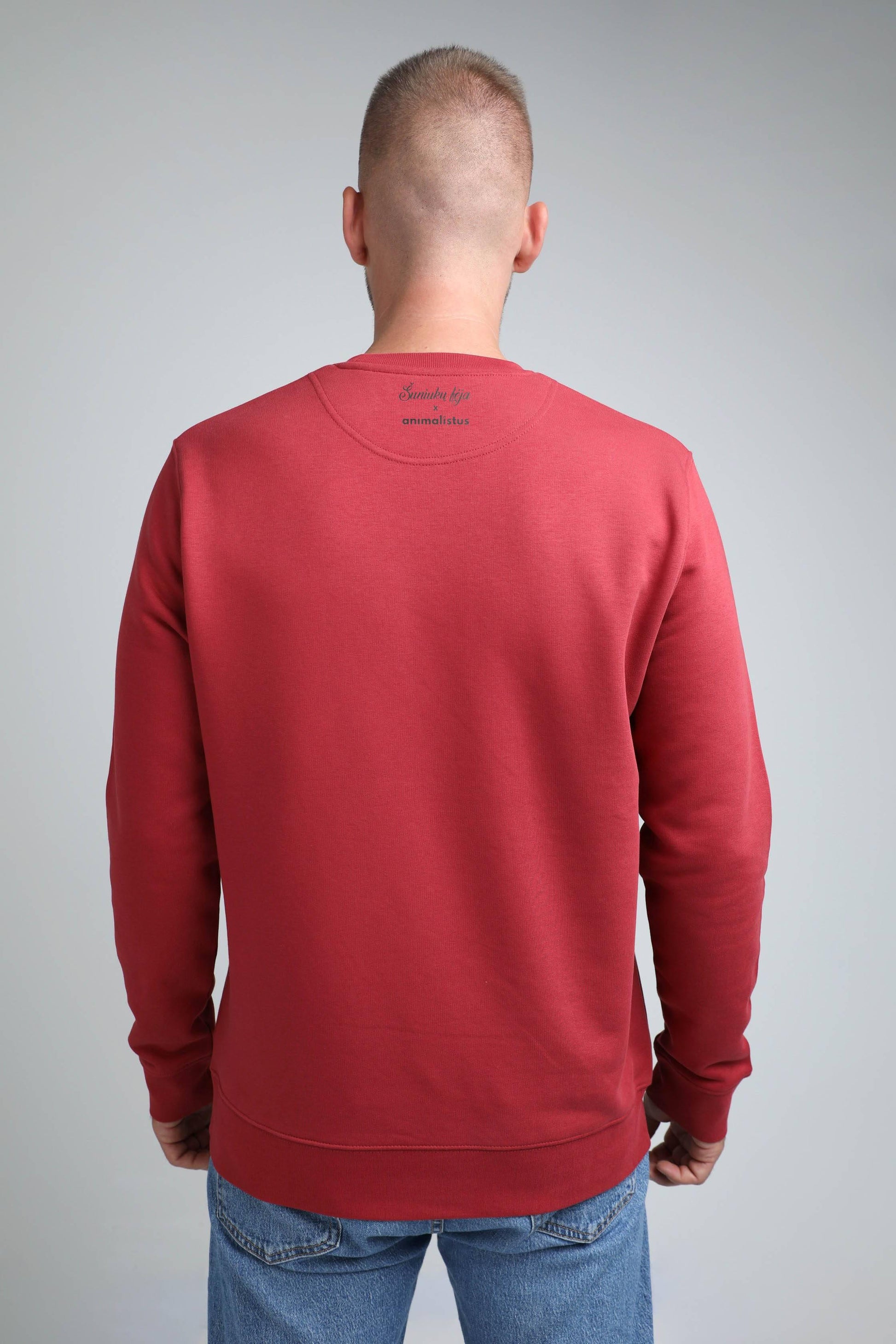 Šuniukų fėja x animalistus | Crew neck sweatshirt with dogs. Regular fit | Unisex - premium dog goods handmade in Europe by animalistus