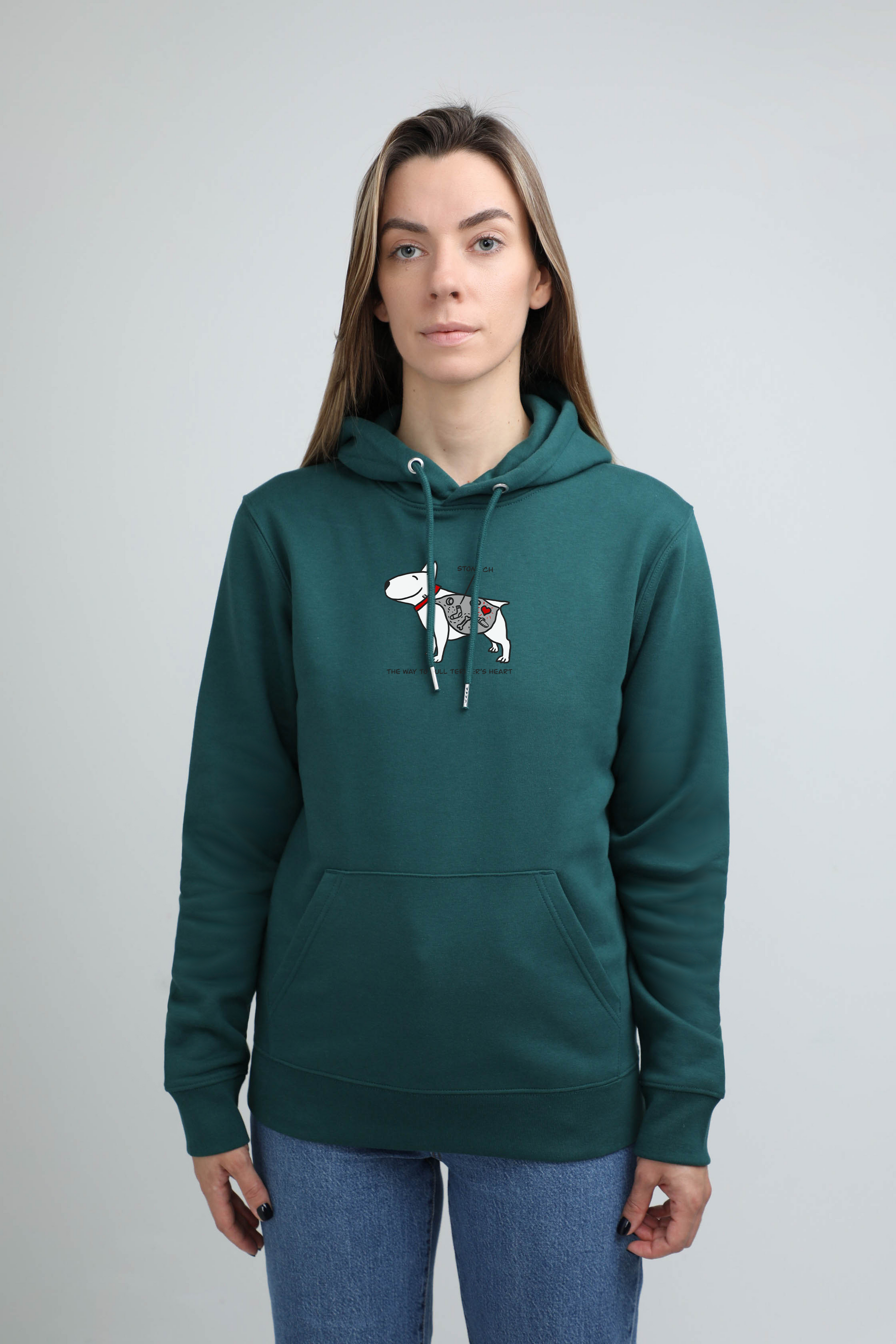 Hungry dog | Hoodie with dog. Regular fit | Unisex | animalistus