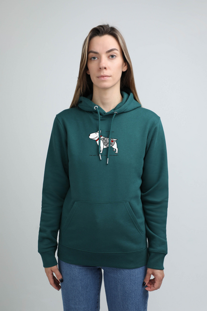 Hungry dog | Hoodie with dog. Regular fit | Unisex | animalistus