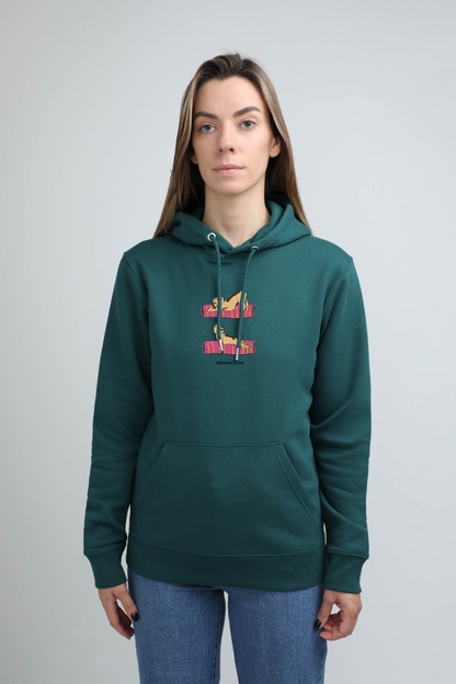 Yoga dog | Hoodie with dog. Regular fit | Unisex | animalistus