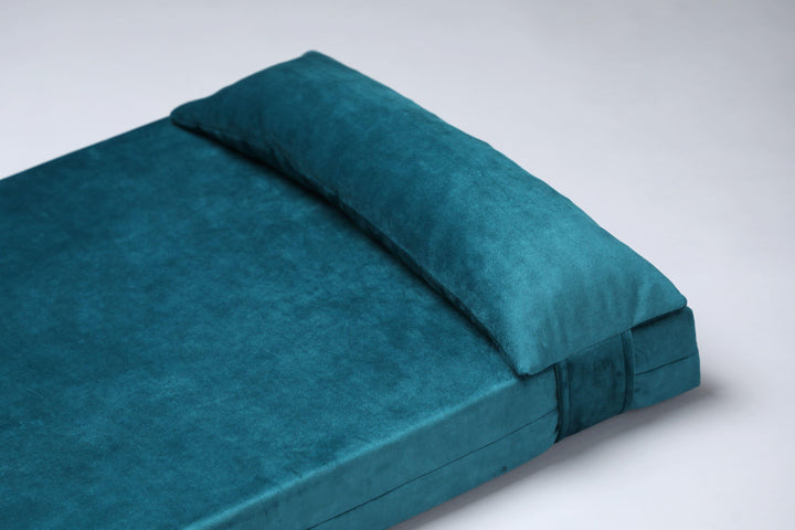 Dog's bedroom bed | ComfySupport+ | 2-sided | OCEAN GREEN | animalistus