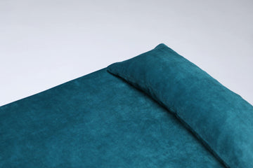 Dog's bedroom bed | ComfySupport+ | 2-sided | OCEAN GREEN | animalistus